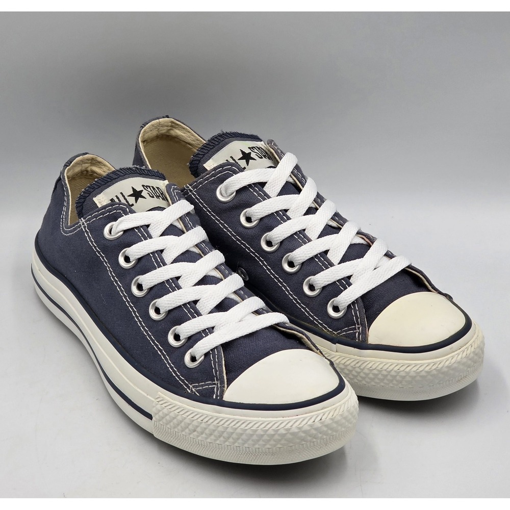 Converse Chuck Taylor All Star Lo Blue Canvas Sneakers Women's Size US 7 Shoes